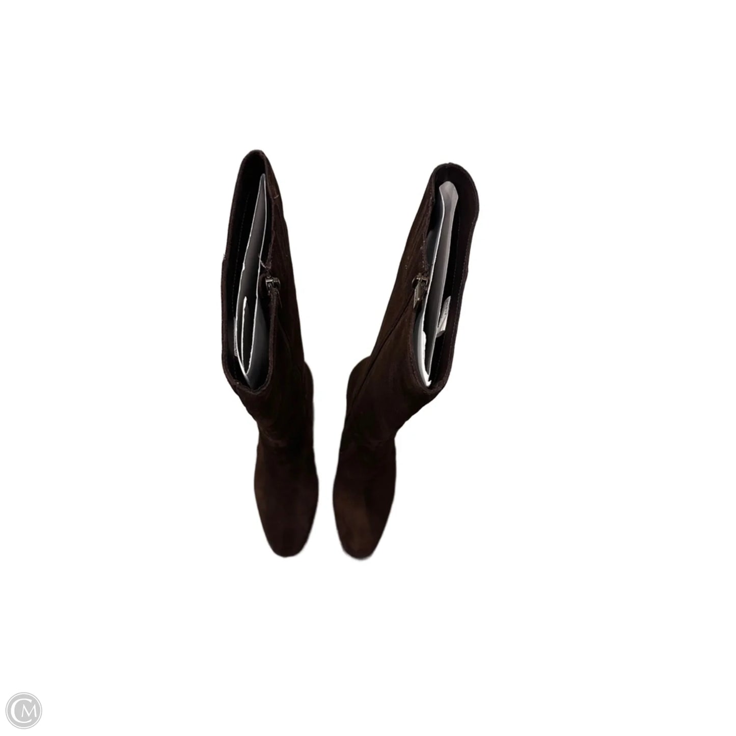 Boots Mid-calf Heels By Blondo In Brown, Size: 9