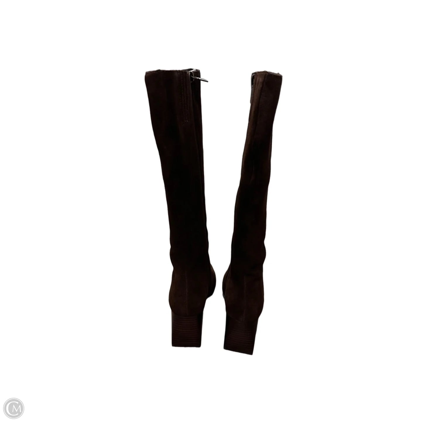 Boots Mid-calf Heels By Blondo In Brown, Size: 9