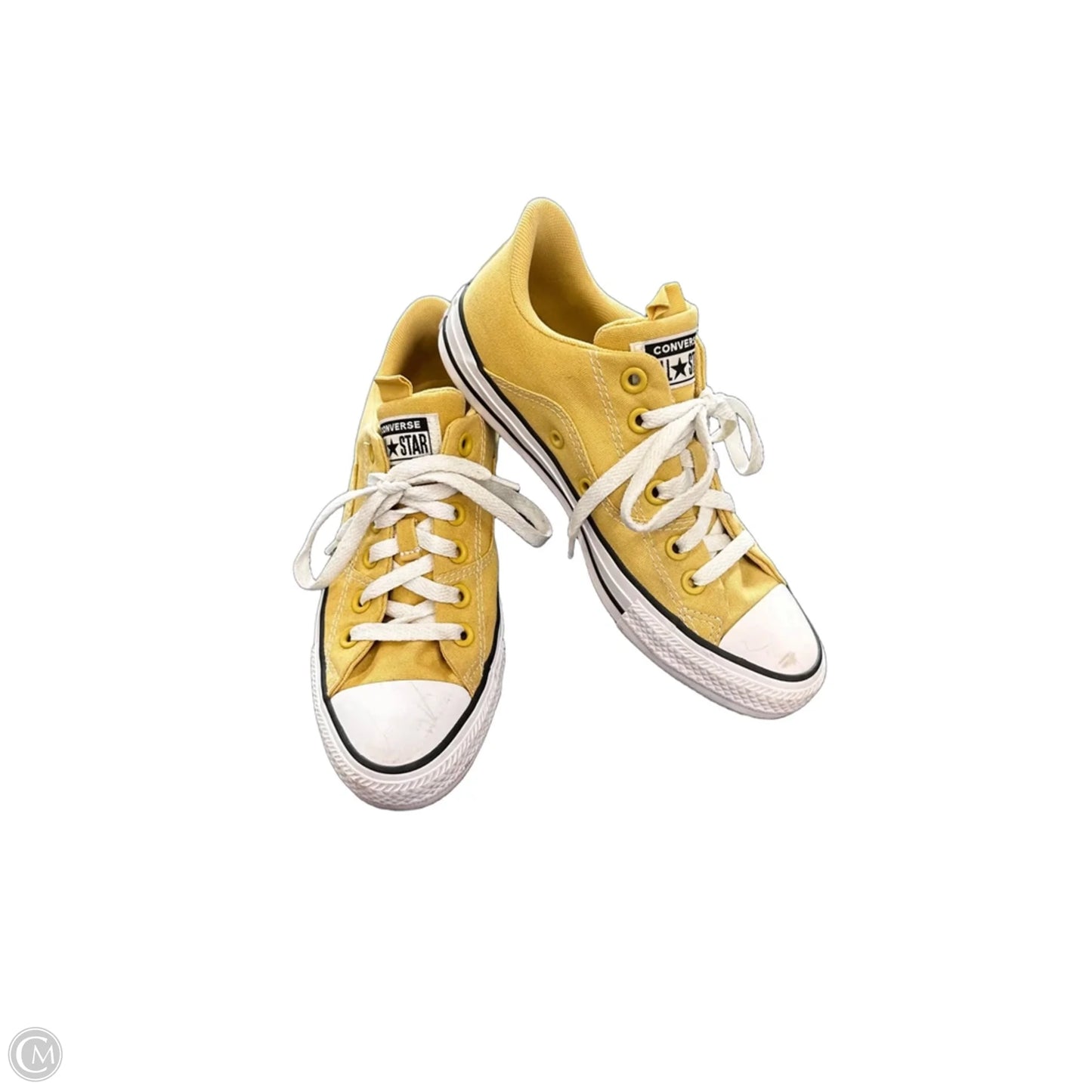 Shoes Sneakers By Converse In Yellow, Size: 7