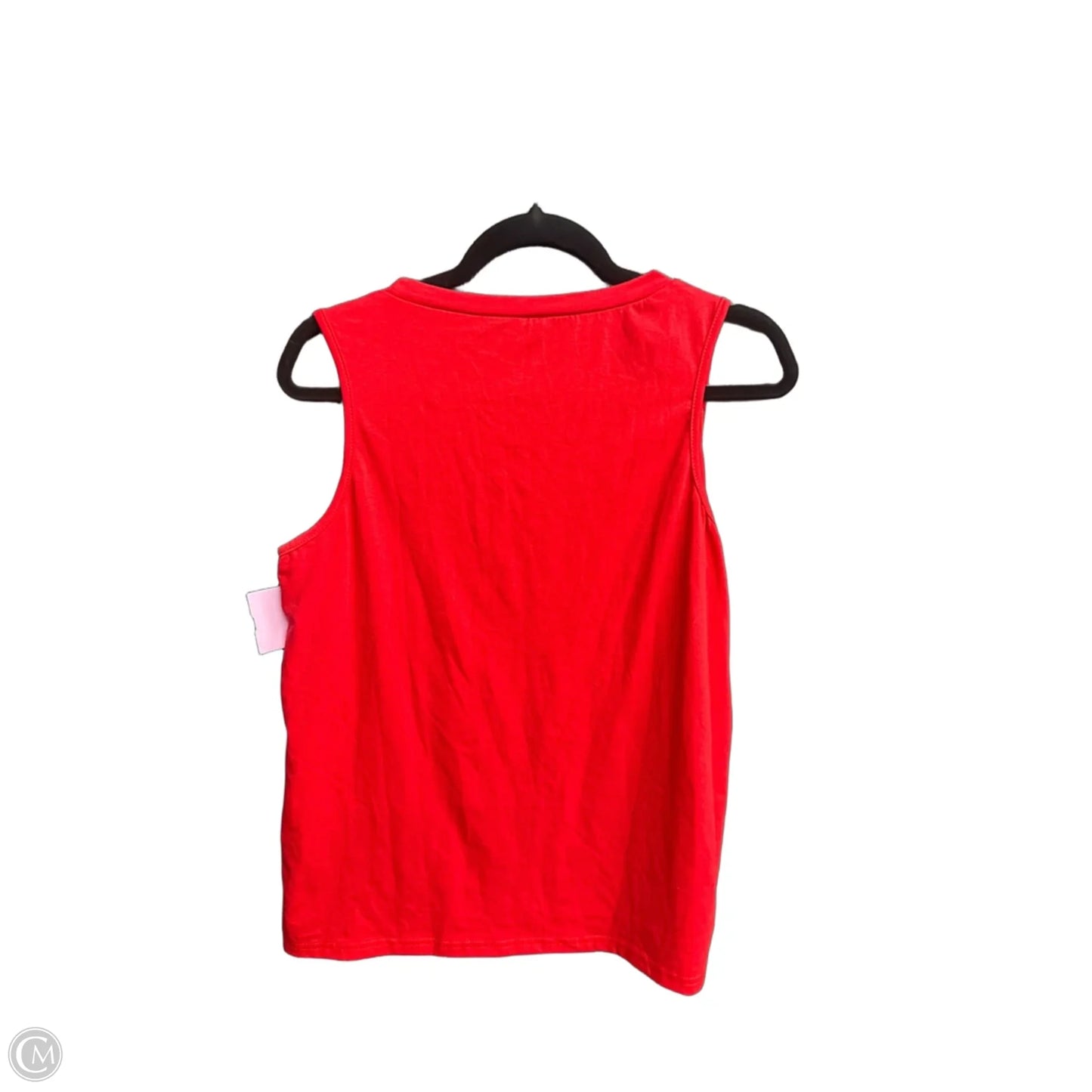 Top Sleeveless By Clothes Mentor In Red, Size: S