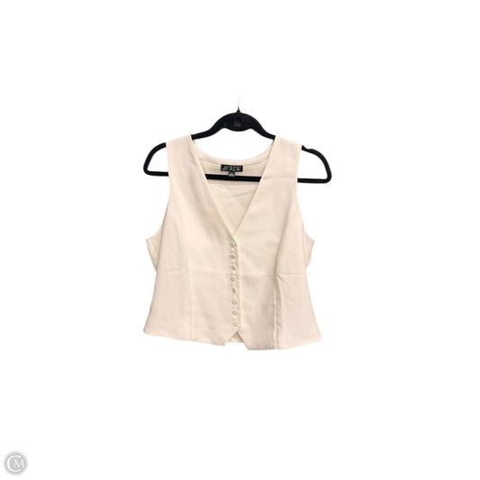 Vest Other By J. Crew In Cream, Size: M
