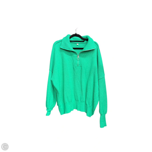 Sweater By Clothes Mentor In Green, Size: L