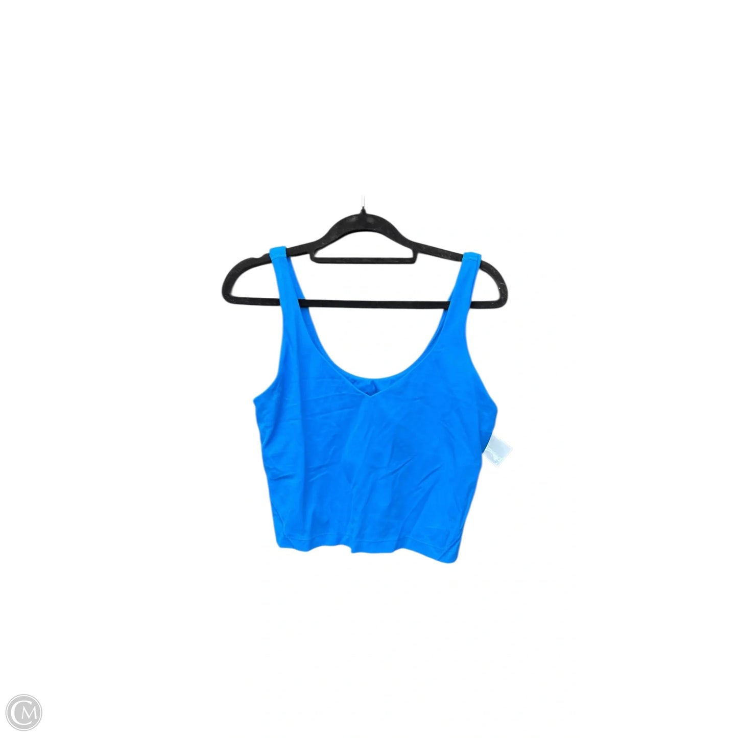 Athletic Tank Top By Lululemon In Blue, Size: M