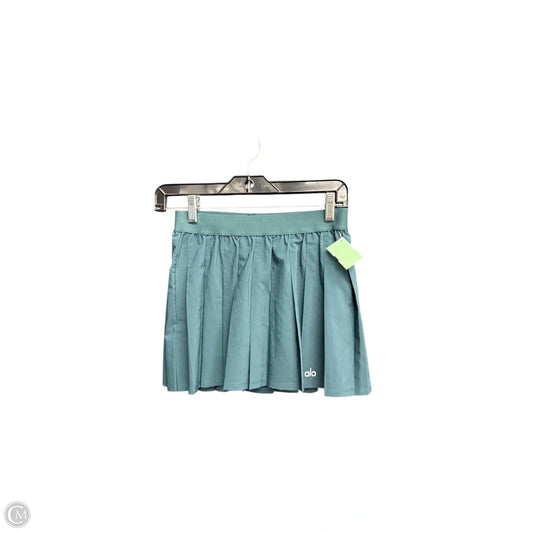 Athletic Skirt By Alo In Green, Size: 2