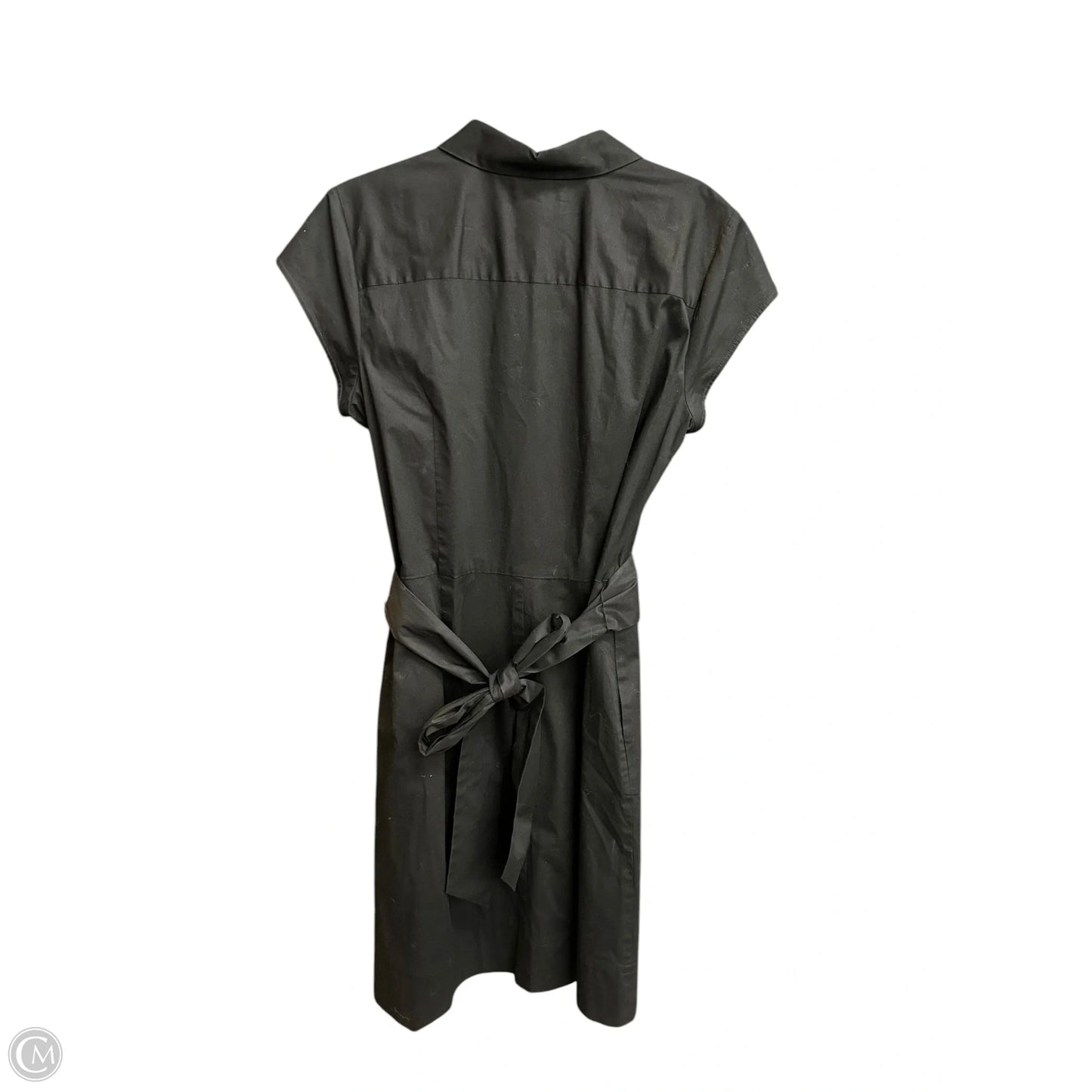 Dress Casual Midi By Banana Republic In Black, Size: Xl