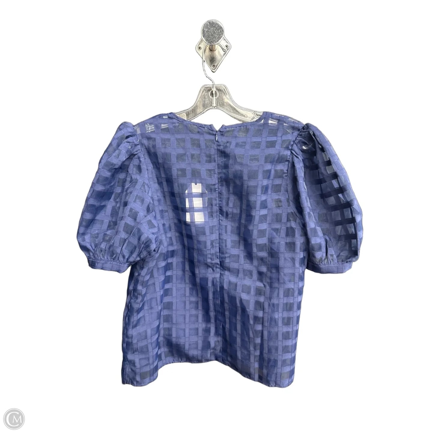 Top Short Sleeve By English Factory In Navy, Size: L