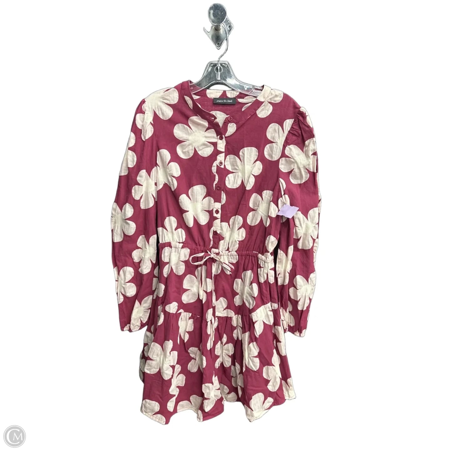 Dress Casual Midi By Clothes Mentor In Floral Print, Size: M