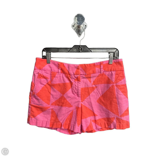 Shorts By Loft In Pink & Red, Size: 6