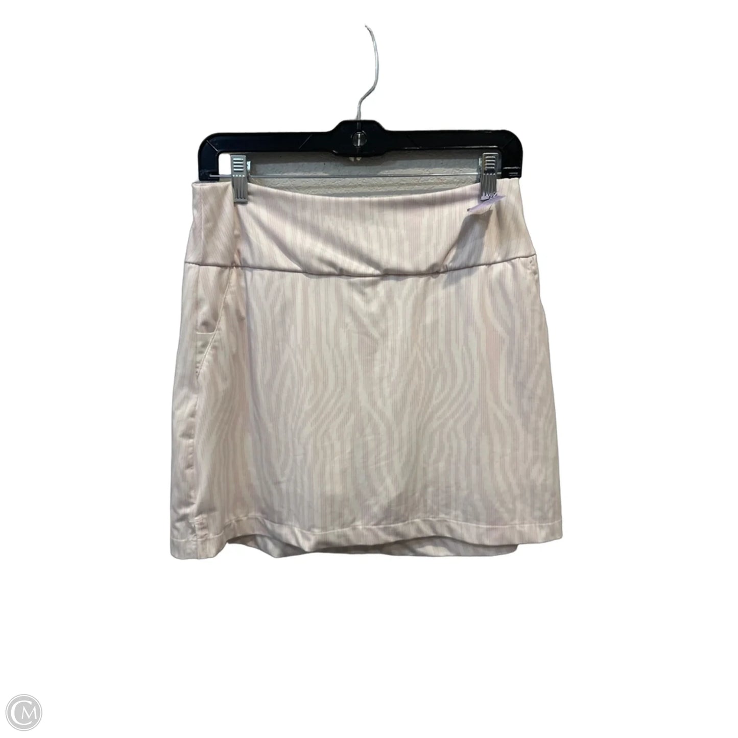 Athletic Skirt By Adidas In Striped Pattern, Size: S