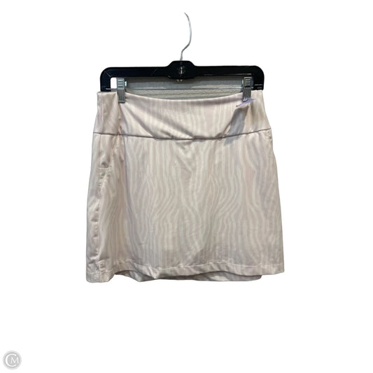 Athletic Skirt By Adidas In Striped Pattern, Size: S