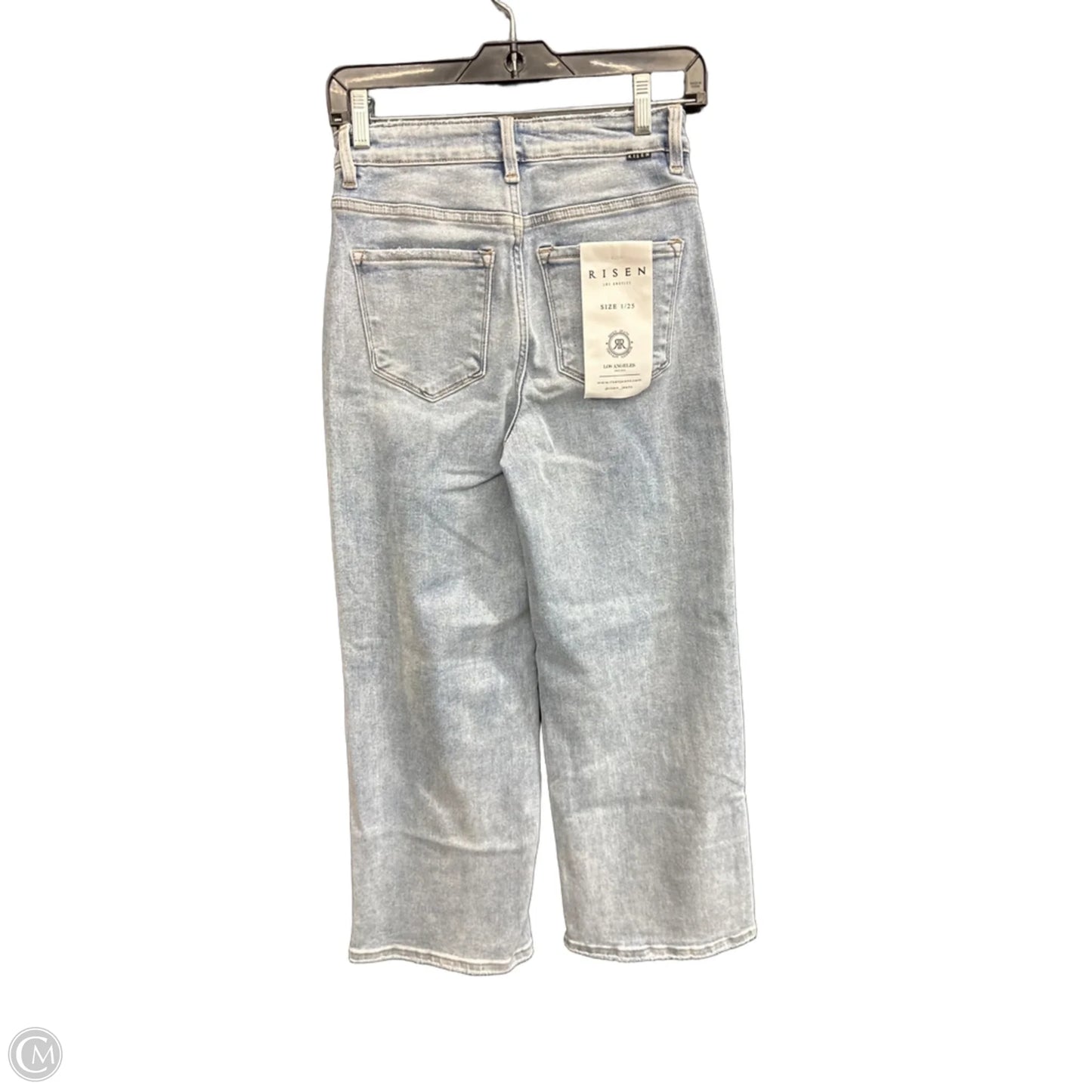 Jeans Straight By Clothes Mentor In Blue Denim, Size: 0