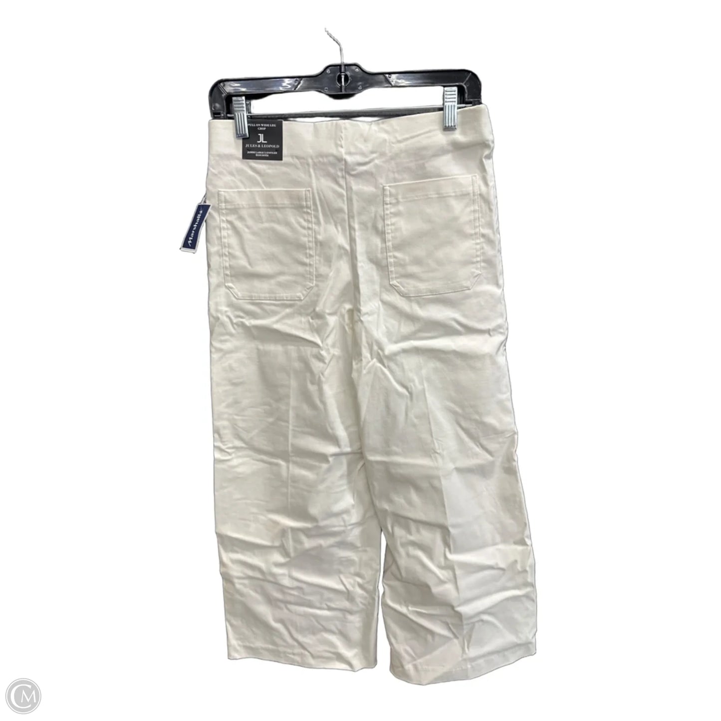 Pants Dress By Jules & Leopold In White, Size: 4l