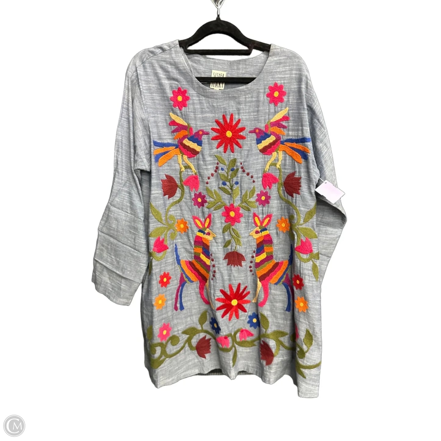 Dress Casual Midi By Clothes Mentor In Blue, Size: S