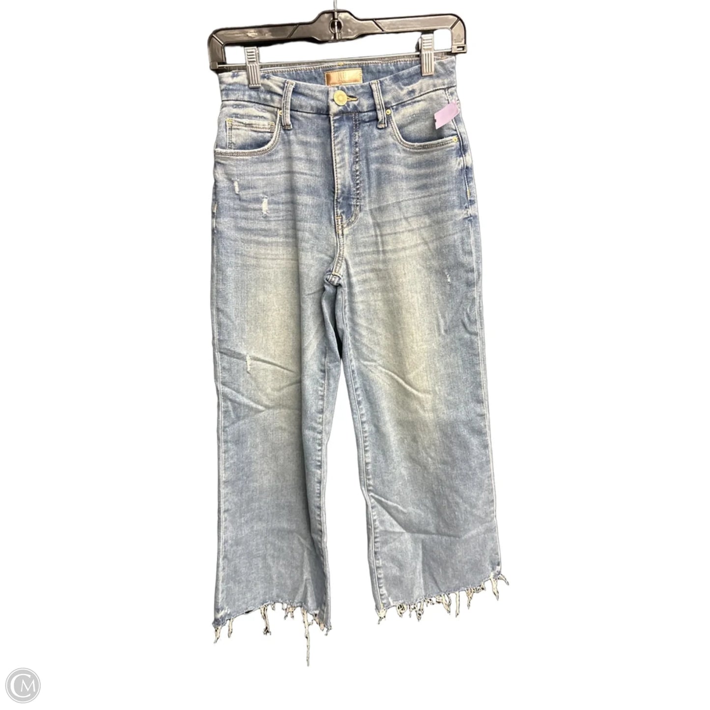 Jeans Straight By Kut In Blue Denim, Size: 0