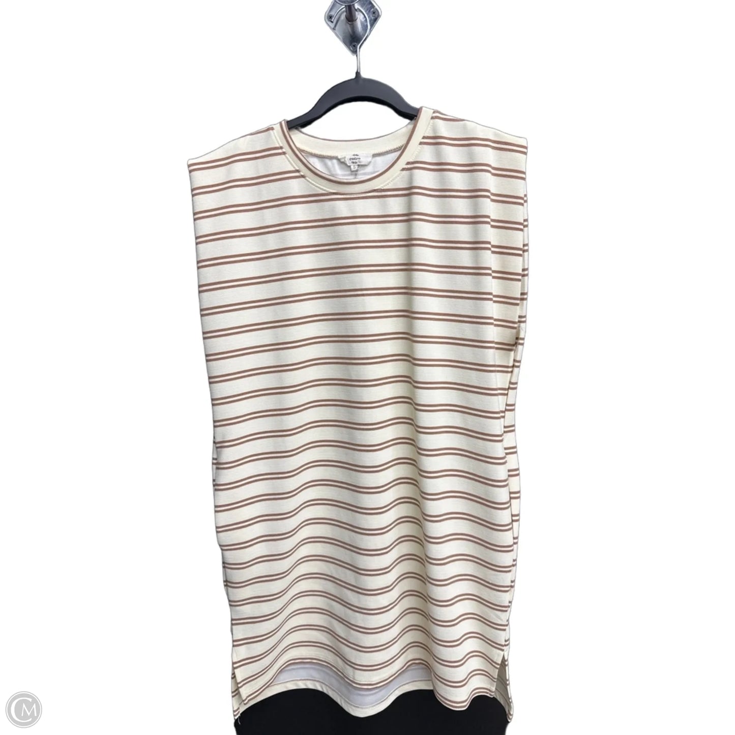 Dress Casual Midi By Entro In Striped Pattern, Size: S