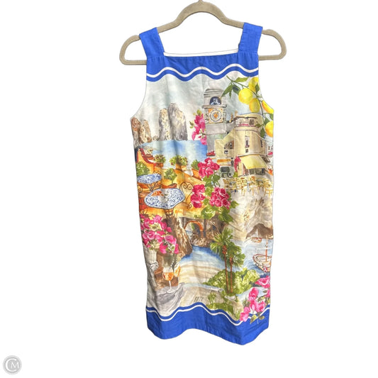 Dress Casual Midi By Talbots In Multi-colored, Size: M