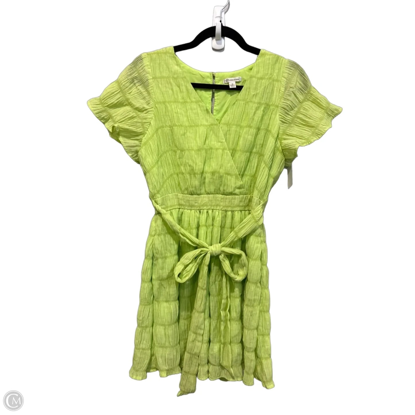 Dress Casual Short By Versona In Green, Size: S