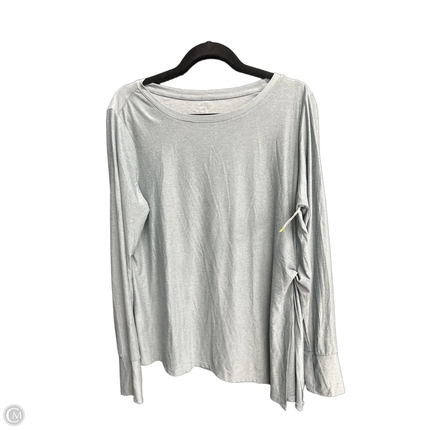 Athletic Top Long Sleeve Collar By Old Navy In Green, Size: L