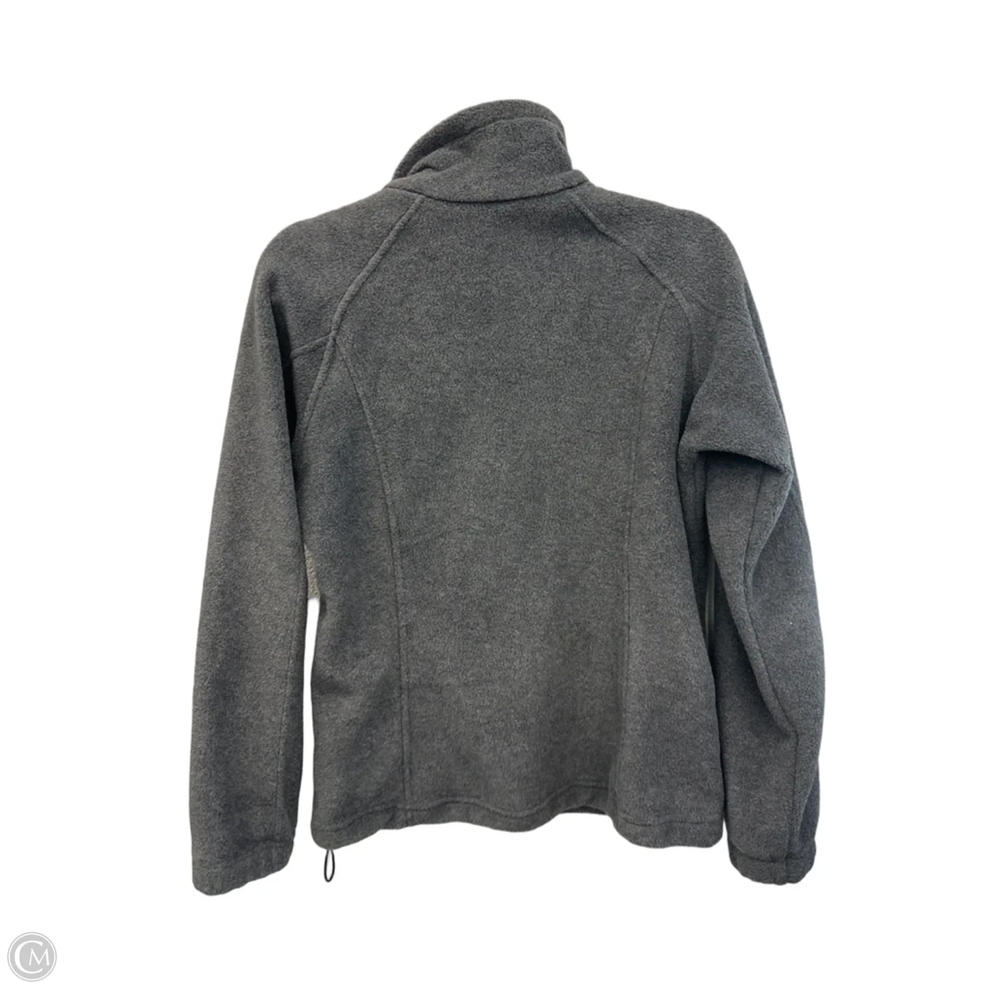 Jacket Fleece By Columbia In Grey, Size: S