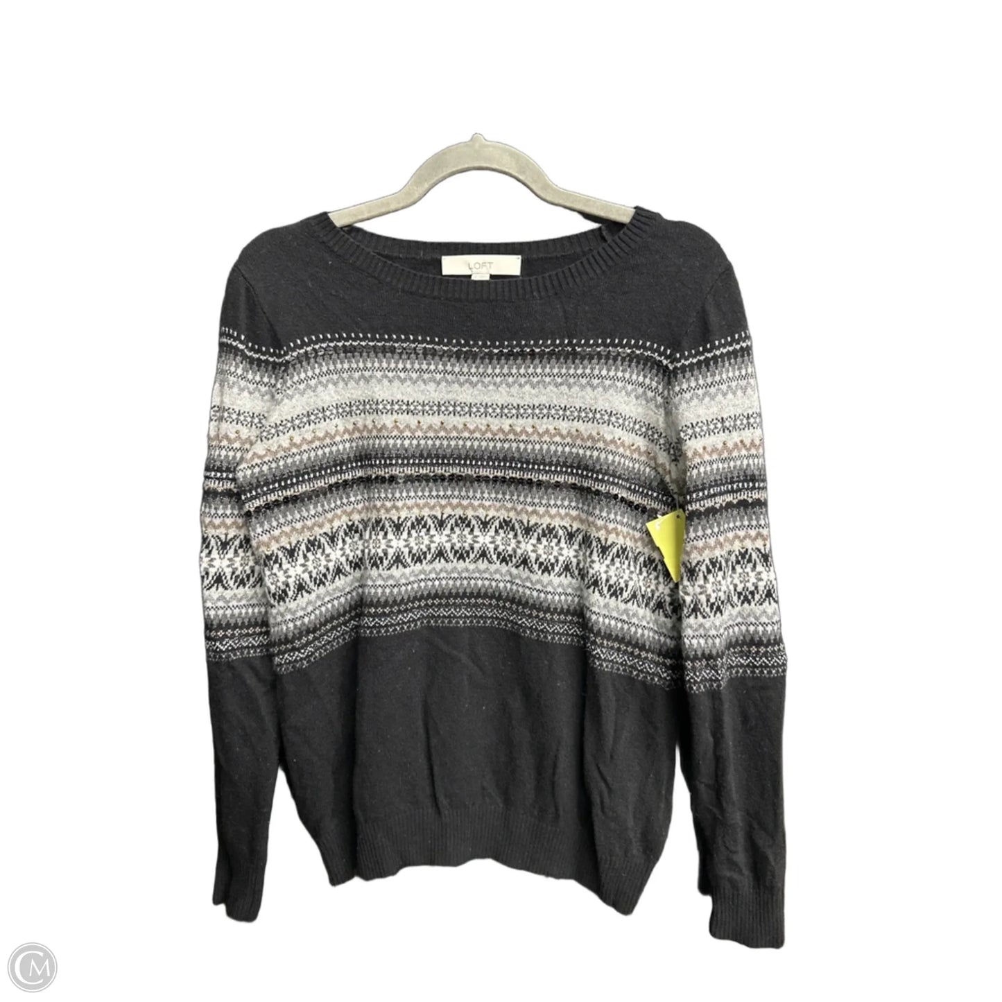 Sweater By Loft In Black, Size: M
