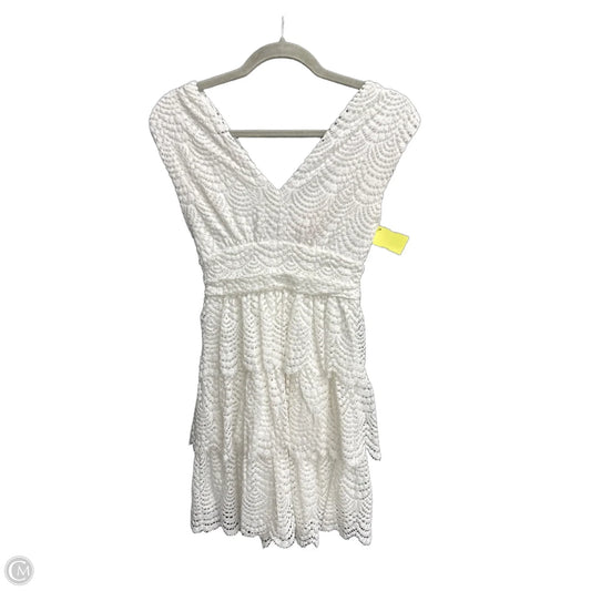 Dress Designer By Lilly Pulitzer In White, Size: Xxs