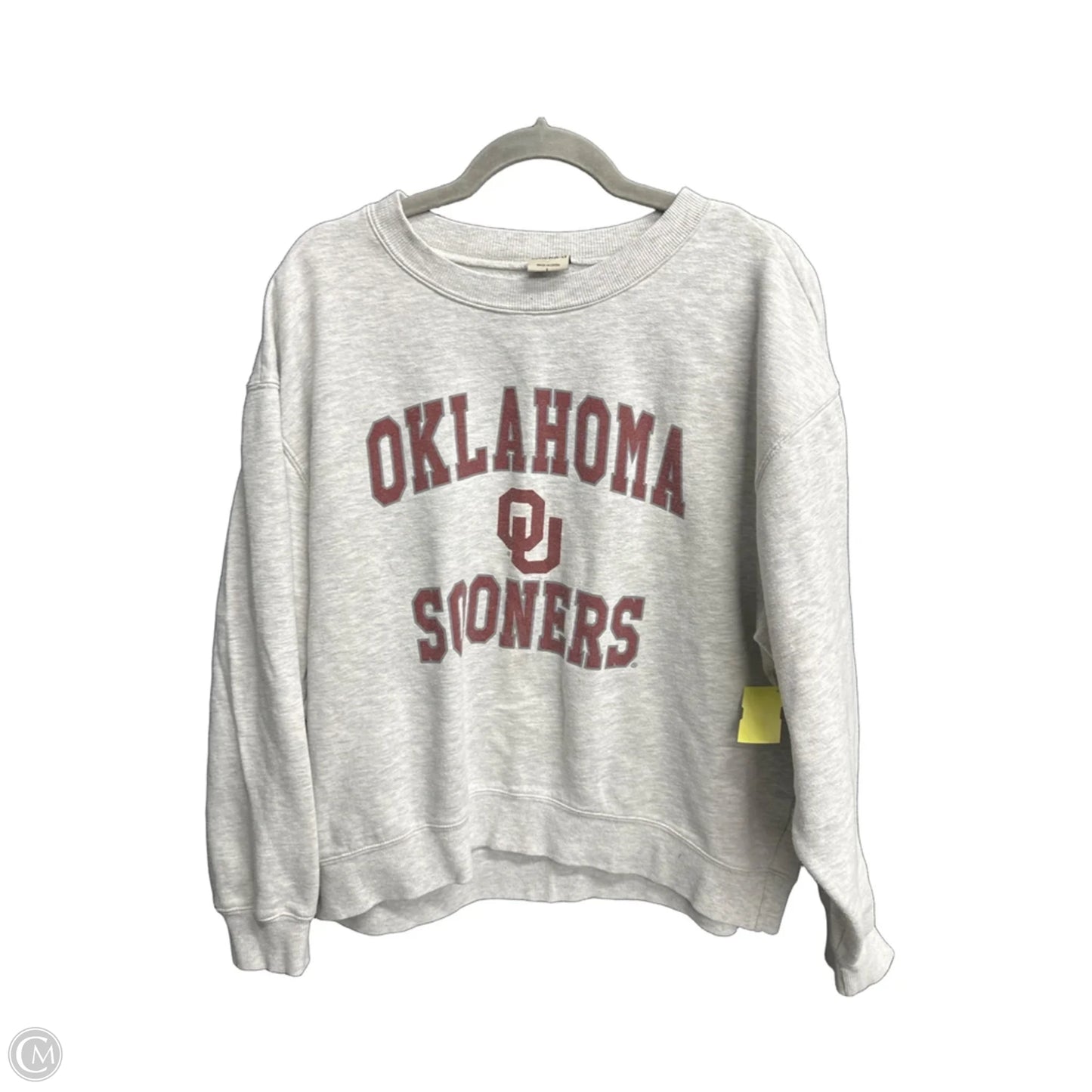 Sweatshirt Crewneck By Chicka-d In Grey, Size: L