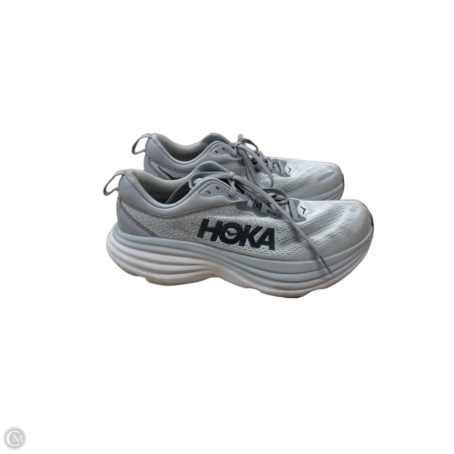 Shoes Athletic By Hoka In Grey, Size: 8