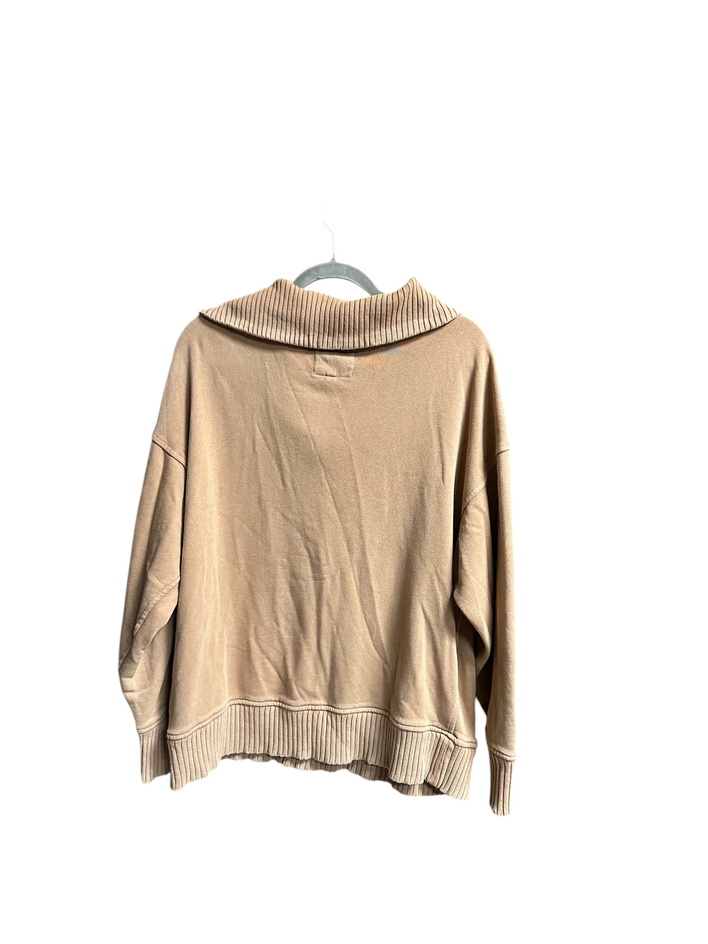 Sweatshirt Crewneck By Aerie In Brown, Size: S