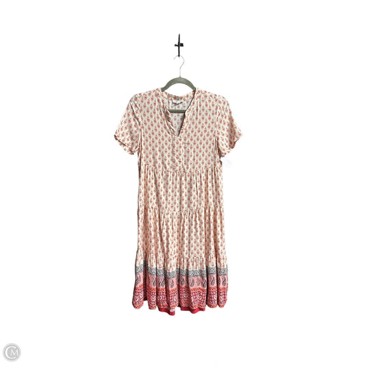 Dress Casual Short By Beachlunchlounge In Pink, Size: Xs