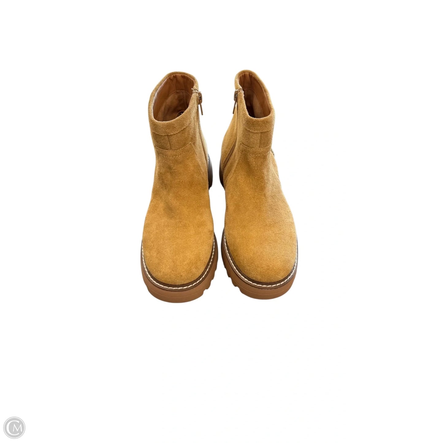 Boots Ankle Flats By Lucky Brand In Brown, Size: 6