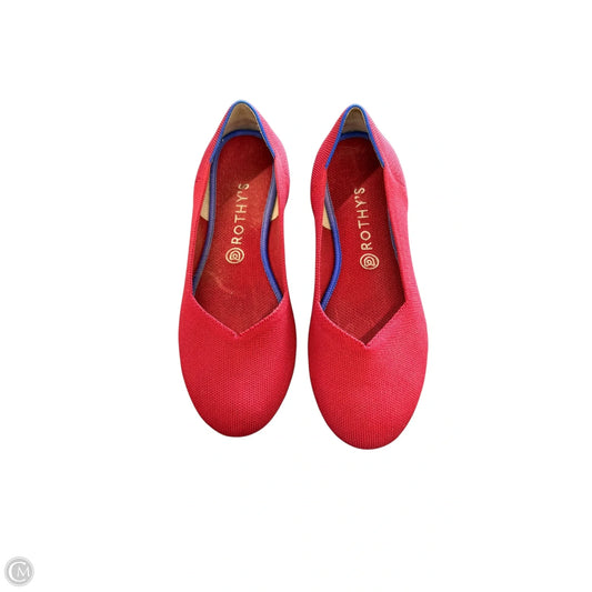 Shoes Flats By Rothys In Red, Size: 10.5