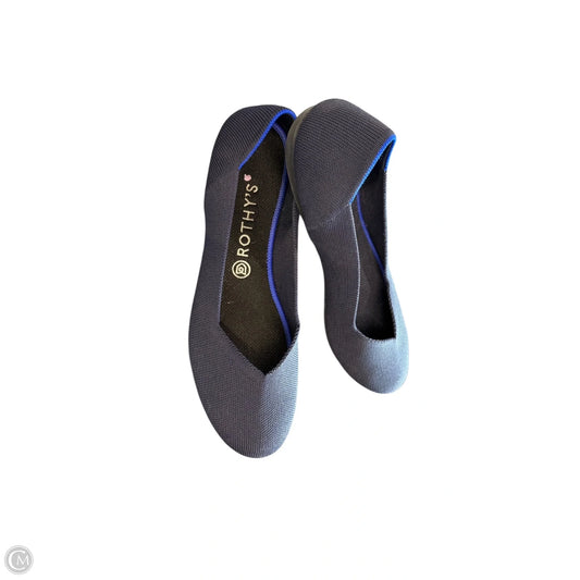 Shoes Flats By Rothys In Navy, Size: 10.5