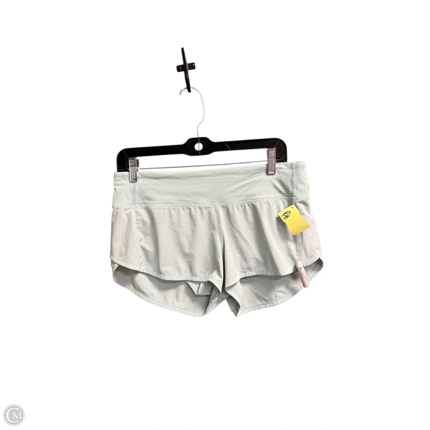 Athletic Shorts By Lululemon In Green, Size: M