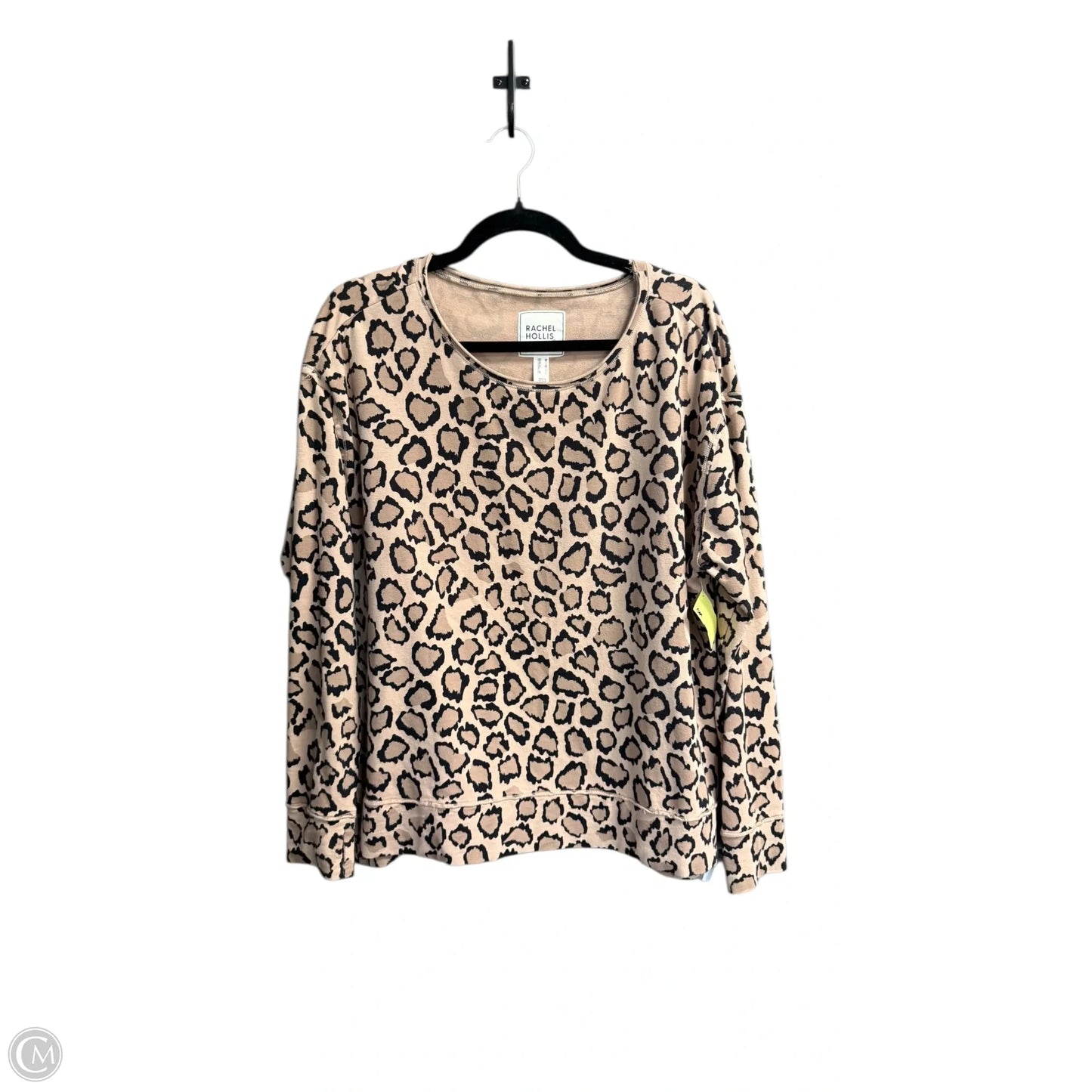 Top Long Sleeve By Clothes Mentor In Animal Print, Size: M