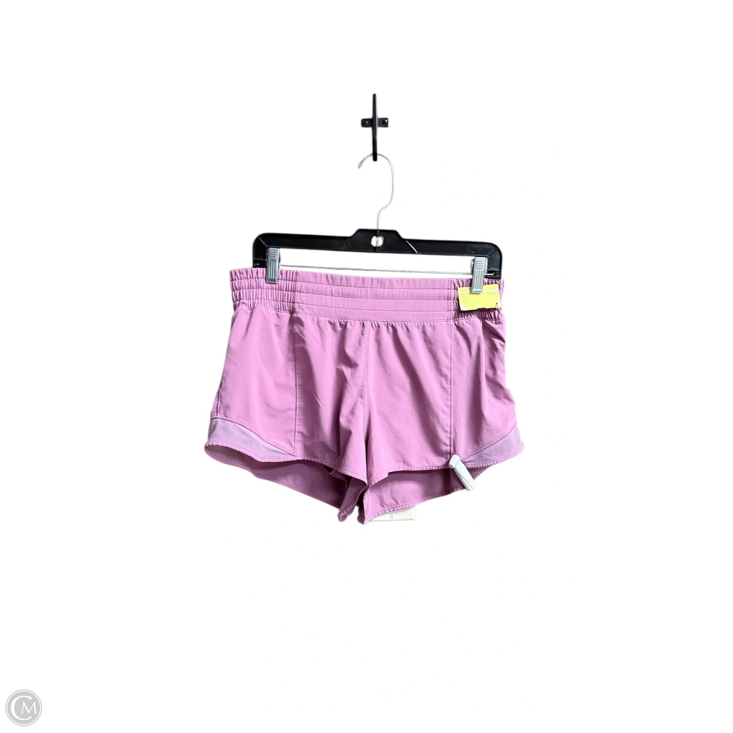 Athletic Shorts By Lululemon In Pink, Size: L