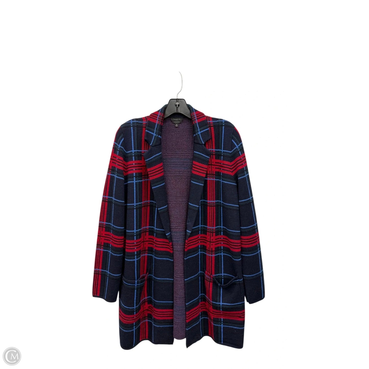 Jacket Other By Talbots In Plaid Pattern, Size: M