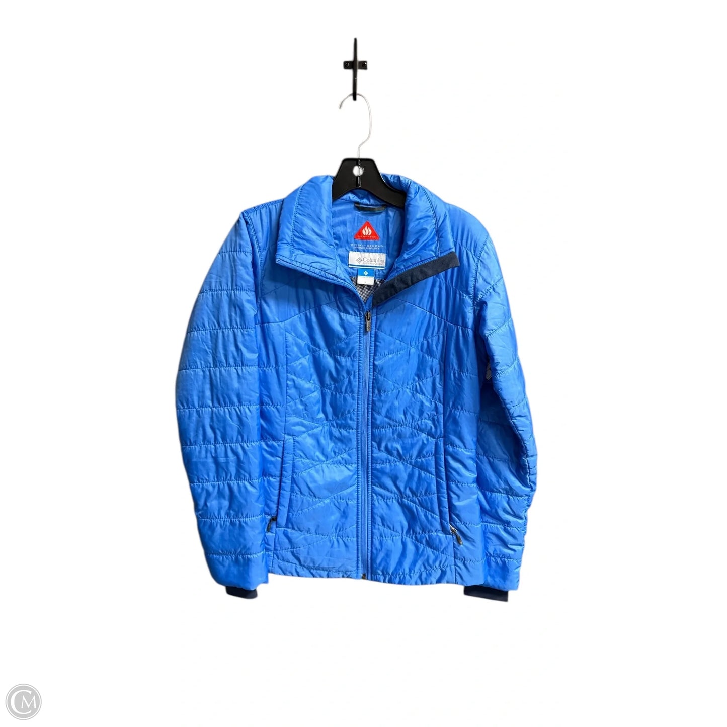 Jacket Puffer & Quilted By Columbia In Blue, Size: S
