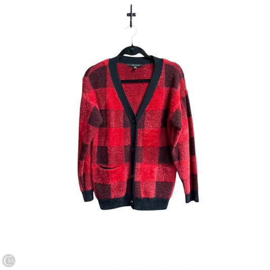 Sweater By Cyrus In Black & Red, Size: S