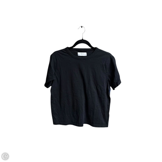 Top Short Sleeve Basic By Clothes Mentor In Black, Size: S
