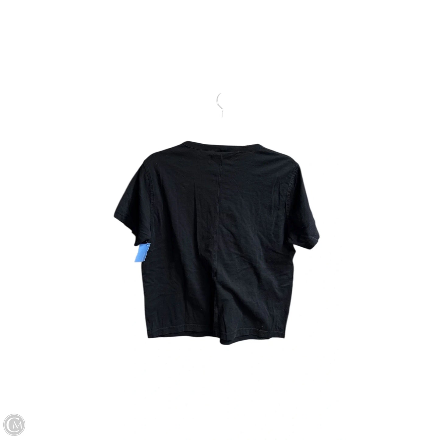 Top Short Sleeve Basic By Clothes Mentor In Black, Size: S