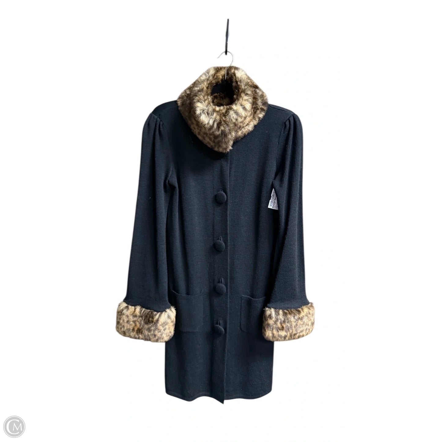 Coat Other By International Concepts In Black, Size: S