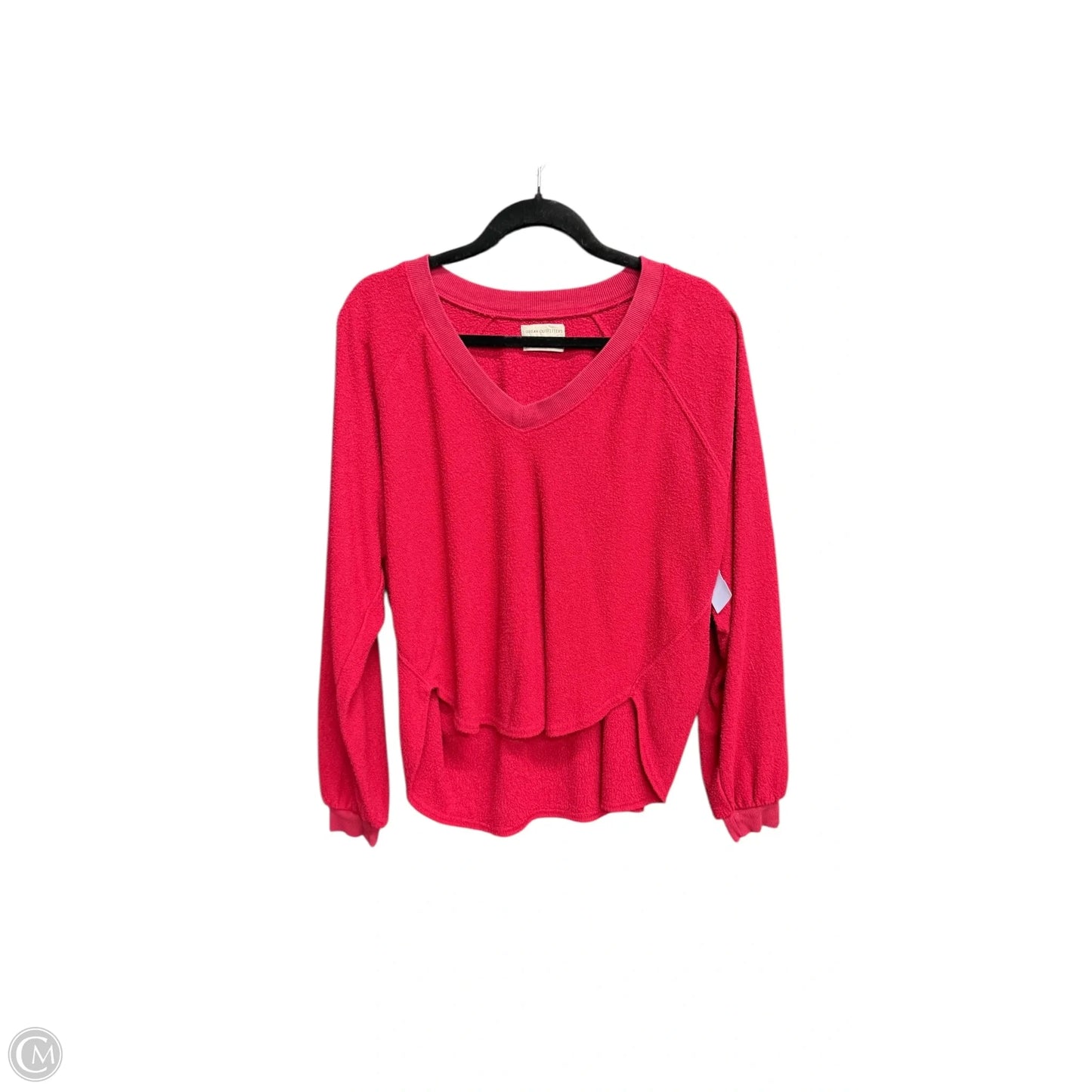 Sweatshirt Crewneck By Urban Outfitters In Red, Size: S