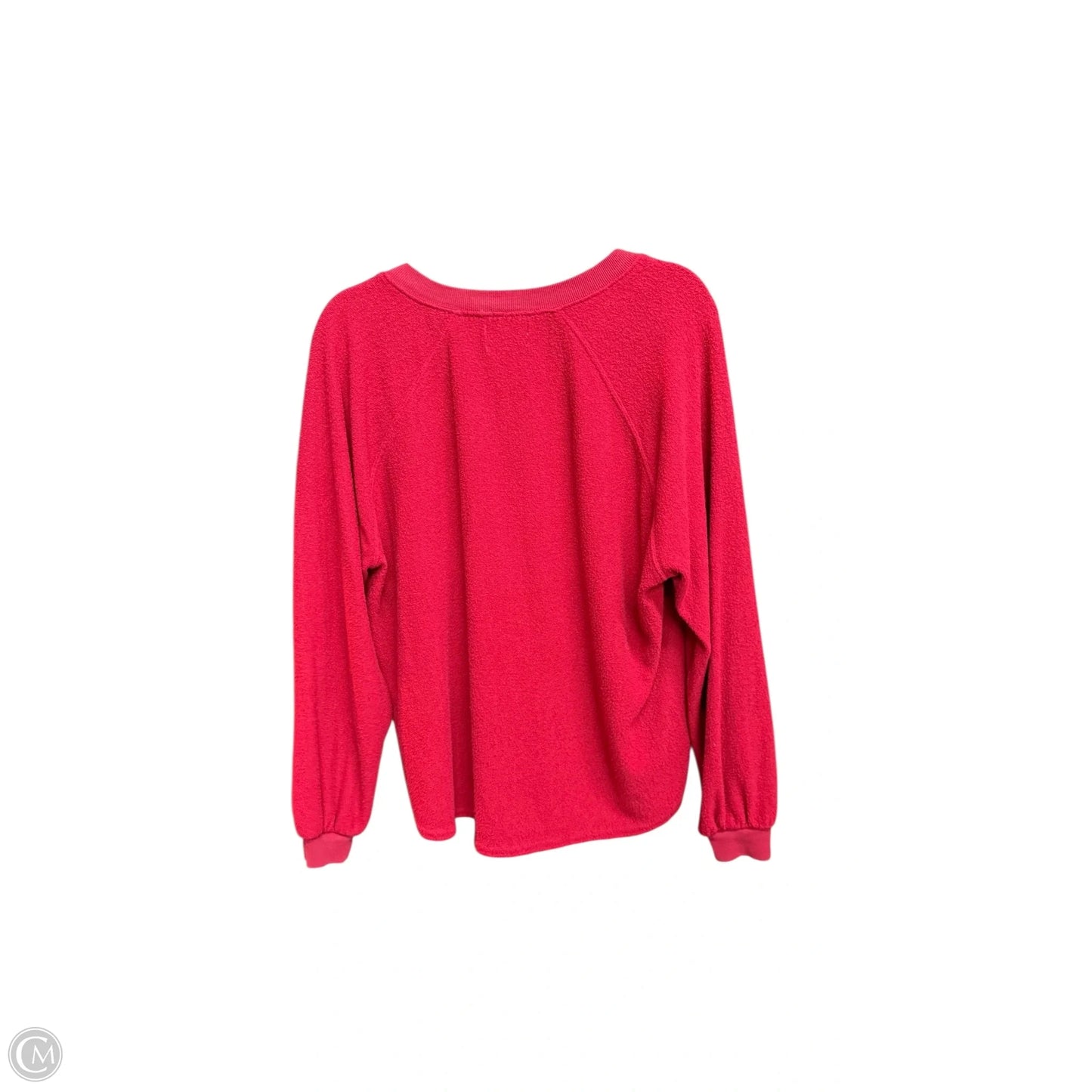 Sweatshirt Crewneck By Urban Outfitters In Red, Size: S