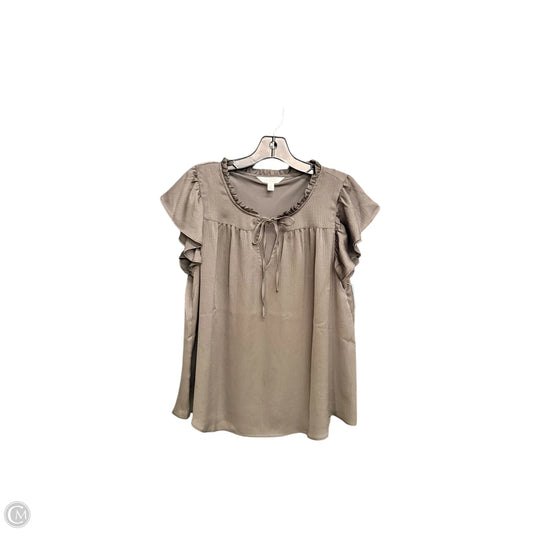 Top Sleeveless By Lc Lauren Conrad In Black, Size: M