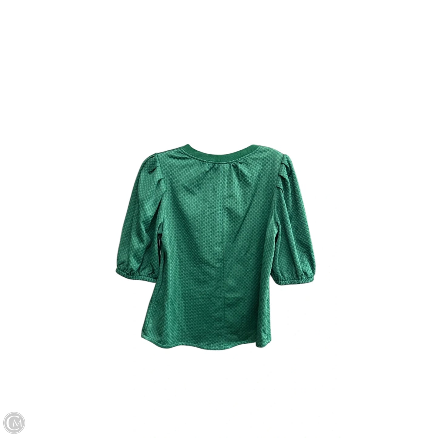 Top Short Sleeve By Voy In Green, Size: S