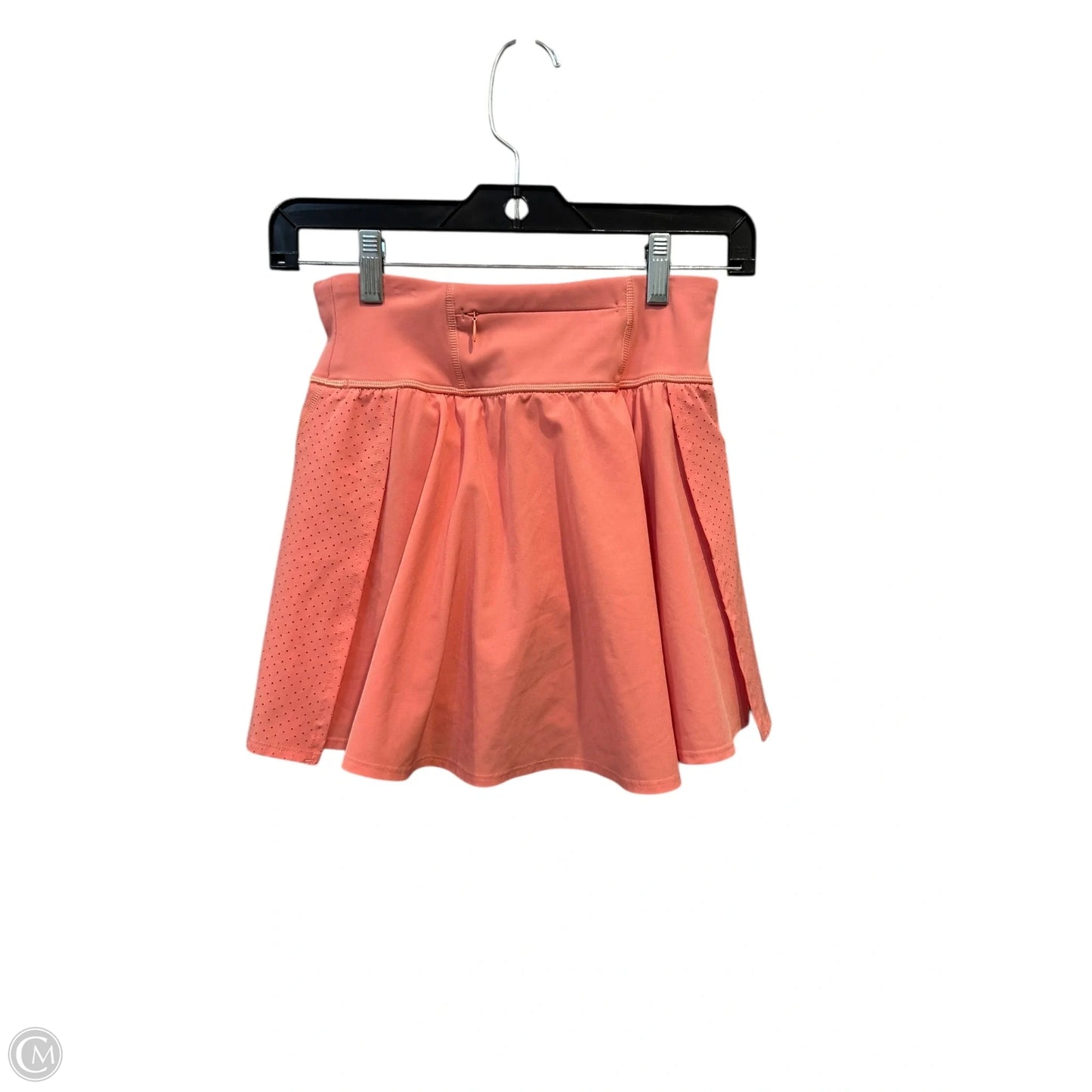 Athletic Skort By Spanx In Coral, Size: Xs