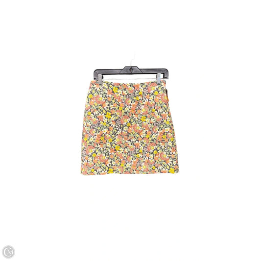 Skirt Mini & Short By Loft In Floral Print, Size: 2