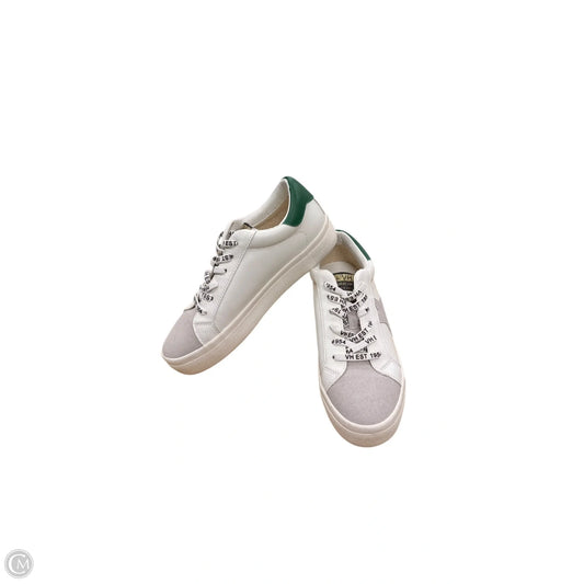 Shoes Sneakers By Vintage Havana In Green & White, Size: 6.5
