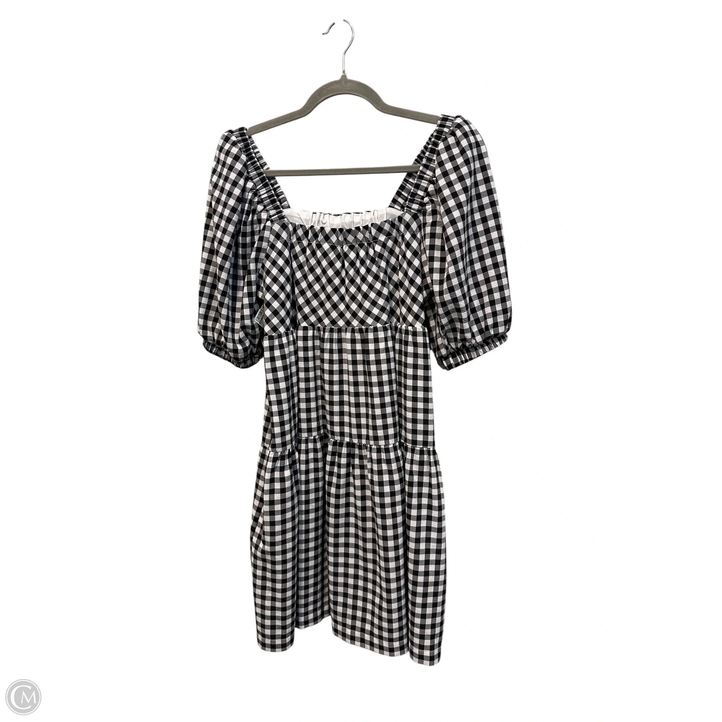 Dress Casual Short By English Factory In Checkered Pattern, Size: Xs