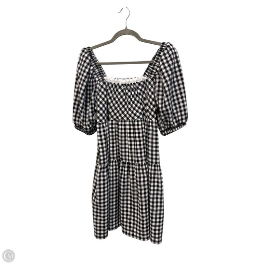 Dress Casual Short By English Factory In Checkered Pattern, Size: Xs